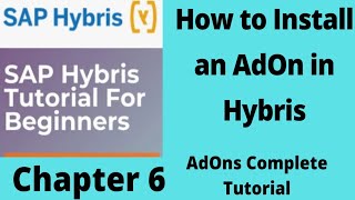 How to Create Addon in Hybris  sap hybris addon  SAP hybris tutorial for beginners Part6 [upl. by Phipps715]