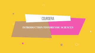 COURSERA  Introduction to Forensic Science  Quiz Answers [upl. by Ashlin]