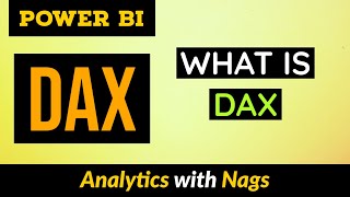 What is DAX in Power BI DAX Tutorial 150 [upl. by Comfort]