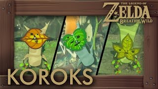 Zelda Breath of the Wild  All Korok Seeds Faron Tower Locations 210  267 [upl. by Normie168]