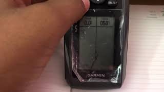 Setup Garmin GPS 73 for Mark Laying [upl. by Gennie343]