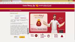 How to register for Punjab National Bank Internet Banking [upl. by Domeniga]