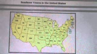 Sundown Towns In The United States [upl. by Etka]