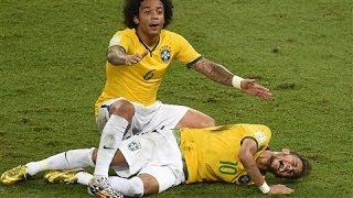 Brazils Win Dampened by Neymars Injury [upl. by Chelsy]