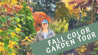 🍂 Fall Color Garden Tour 🍂 [upl. by Nosloc]