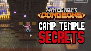 Minecraft Dungeons Camp Secret Chest amp Unlocking The Temple [upl. by Dowd292]