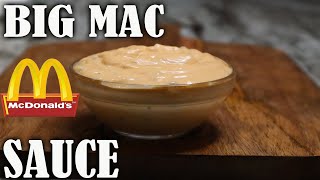 How To Make BIG MAC SAUCE Copycat Recipe [upl. by Darrow]