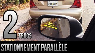 Stationnement parallèle créneau  2 trucs [upl. by Annayehc]