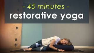 Restorative Yoga to Reduce Inflammation [upl. by Eeralih192]