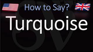 How to Pronounce Turquoise CORRECTLY [upl. by Isdnyl]