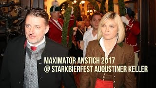 AugustinerKeller 2017 Maximator Anstich beim Starkbierfest am 13032017 [upl. by Aynnek]