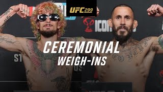 UFC 299 Ceremonial WeighIn [upl. by Asiat]