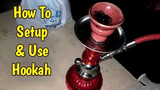 How To Setup Hookah For Dense Smoke  How To Use Flavoured Hookah  Beginners Guide For Hookah [upl. by Witcher729]