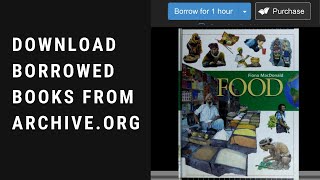 How to Download Borrowed Books from Archive org  Decrypt acsm PDF Files [upl. by Sachs696]