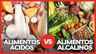 Nutrición alcalinizante  Alimentos ácidos y alcalinos [upl. by Armmat]