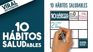 10 hábitos saludables [upl. by Aldric831]