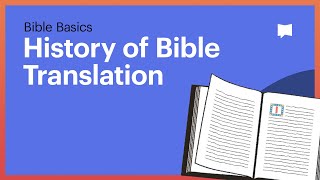 History of Bible Translation [upl. by Prowel280]