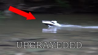 Cheap Walmart RC boat mods [upl. by Flore511]