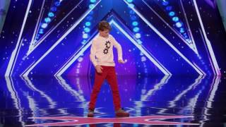 Americas Got Talent 2017 Audition  Merrick Hanna 12 Year Old Tells Emotional Story Through Dance [upl. by Posner]