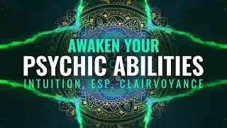 Awaken Your Psychic Abilities Intuition ESP Clairvoyance Psychic Power  Theta Binaural Beats [upl. by Nayrda]