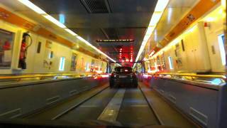 Boarding the Channel Tunnel train [upl. by Malissia]