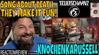 FEUERSCHWANZ  Knochenkarussell Festival Video OLDSKULENERD REACTION [upl. by Nillor746]