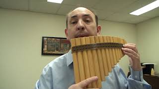 The Sound of Silence Learn to play Pan Flute [upl. by Colp554]