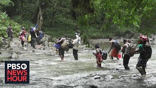 How US immigration policy affects fate of migrants braving the deadly Darien Gap [upl. by Riatsila464]