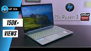 HP 15s Ryzen 3 with Radeon Graphics Review  Gaming Test and Performance [upl. by Lobell]