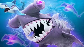 NEW EVOLVED HAMMERHEAD SHARK  DARKHAMMER  Hungry Shark Evolution  Part 7  Pungence [upl. by Gilcrest]