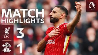 Highlights Liverpool vs Southampton 31  Nunez Finish amp Two Salah Penalties [upl. by Anaihk]