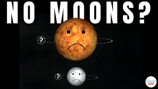 Why Venus and Mercury have no Moons [upl. by Ylrbmik737]