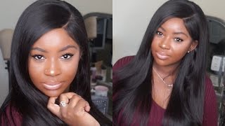 Brazilian Silk Press  Asteria Hair Review [upl. by Naujtna]