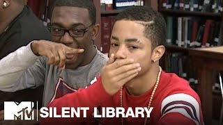 New Boyz amp Iyaz Take on the Silent Library  MTV Vault [upl. by Gnni]