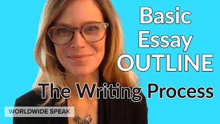 Basic Essay Outline  The Writing Process [upl. by Attenaj81]