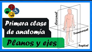 PRIMERA clase de ANATOMIA  PLANOS Y EJES anatómicos [upl. by Remos145]