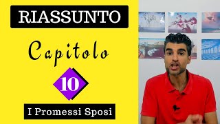 Capitolo 10 Promessi Sposi Riassunto [upl. by Greff]