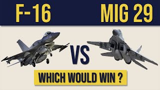 F 16 vs MiG 29  Which would win [upl. by Ahcsropal]