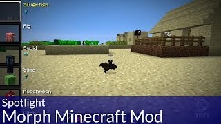 Spotlight Morph Minecraft Mod [upl. by Readus]