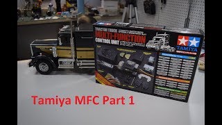 114 RC Tamiya MFC Install Light amp Sound King Hauler  Part 1 [upl. by Yeliw]