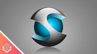 Inkscape Tutorial 3D Vector Sphere IconLogo [upl. by Frohne]