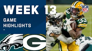 Eagles vs Packers Week 13 Highlights  NFL 2020 [upl. by Eatnuahc]