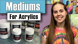 Acrylic Mediums  The ULTIMATE Overview How to Use Medium to Enhance Your Painting in Acrylics [upl. by Aillij638]