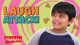 Laugh Attack 3  Jokes For Kids  Highlights Kids [upl. by Clellan]