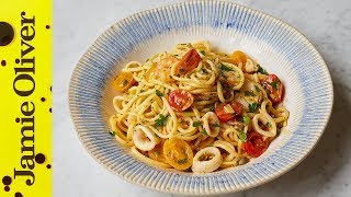 JAMIES SPECIALS  Seafood Linguine  Jamie’s Italian [upl. by Reo]