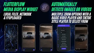 Flutter amp FlutterFlow Media Display Widget [upl. by Ettennil]