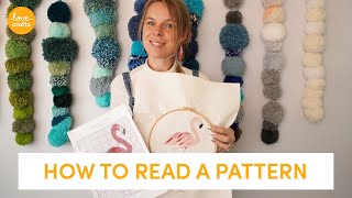 How to read a Cross Stitch pattern for Beginners [upl. by Nations]