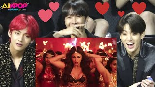 BTS reaction to bollywood songs 2020KGFGali Gali video songMouni royBTS reaction to Indian songs [upl. by Aehs]