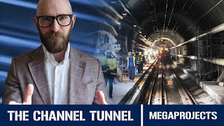 The Chunnel Worlds Longest Underwater Tunnel Megastructures [upl. by Eiramannod]