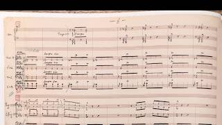 Stravinsky – Le Sacre du Printemps Manuscript Score [upl. by Nylra]